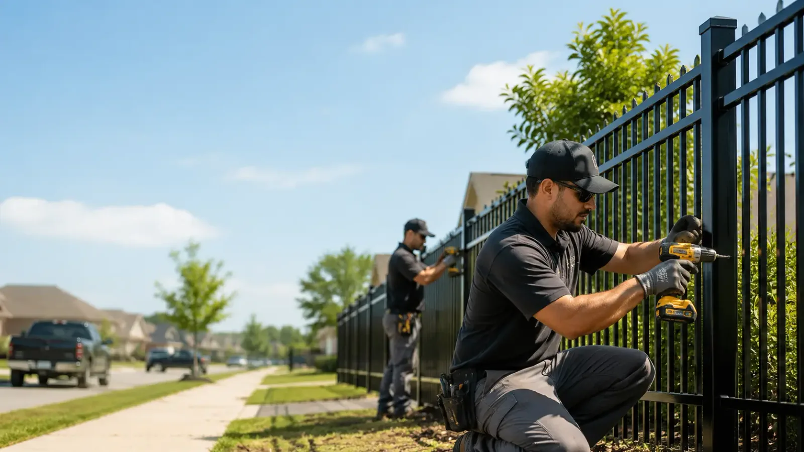 Metal Fence Installation in Riga, MI